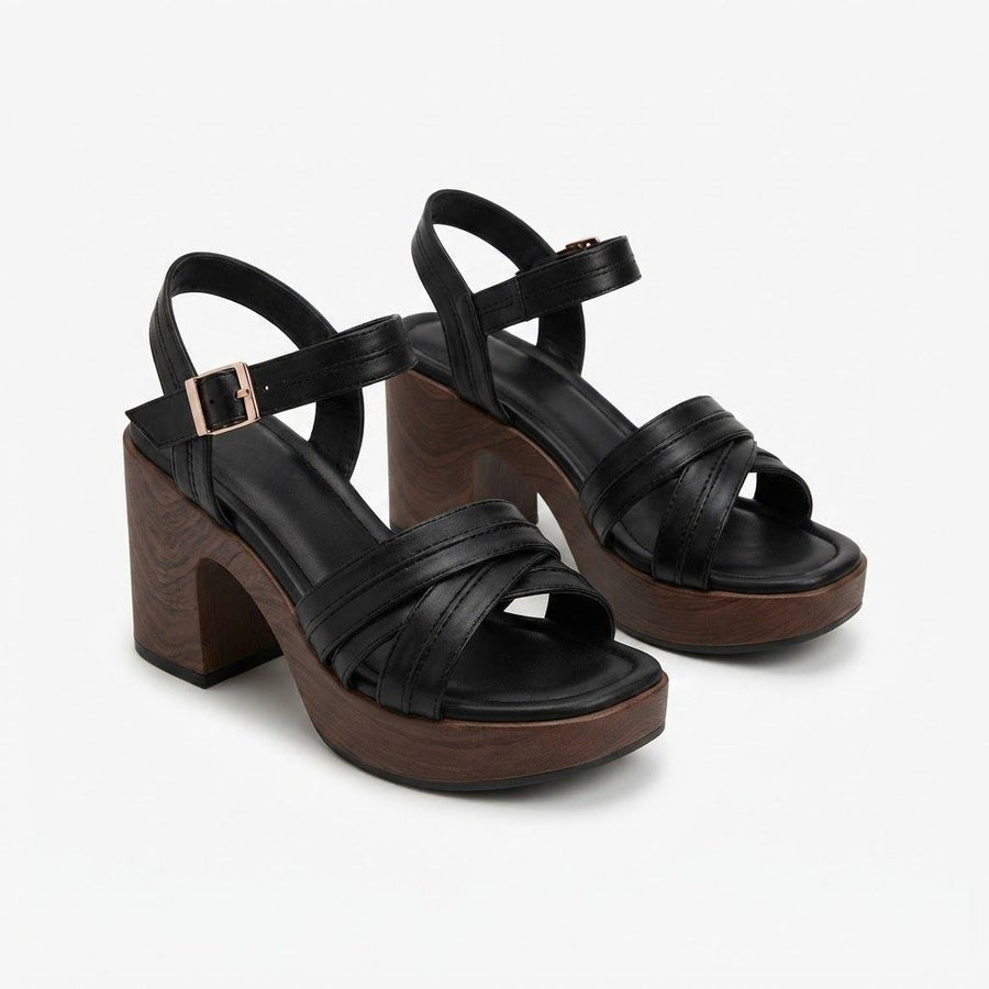 صندل نسائي Sandal Comfy-Wedge T-15 من Top Shoes – الصورة الرئيسية